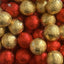 Kinnerton Gold & Red Foiled Chocolate Balls