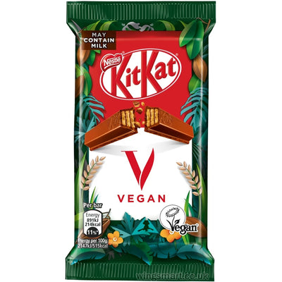 Kit Kat 4 Finger Vegan Chocolate Bar 41.5g (Box of 24)