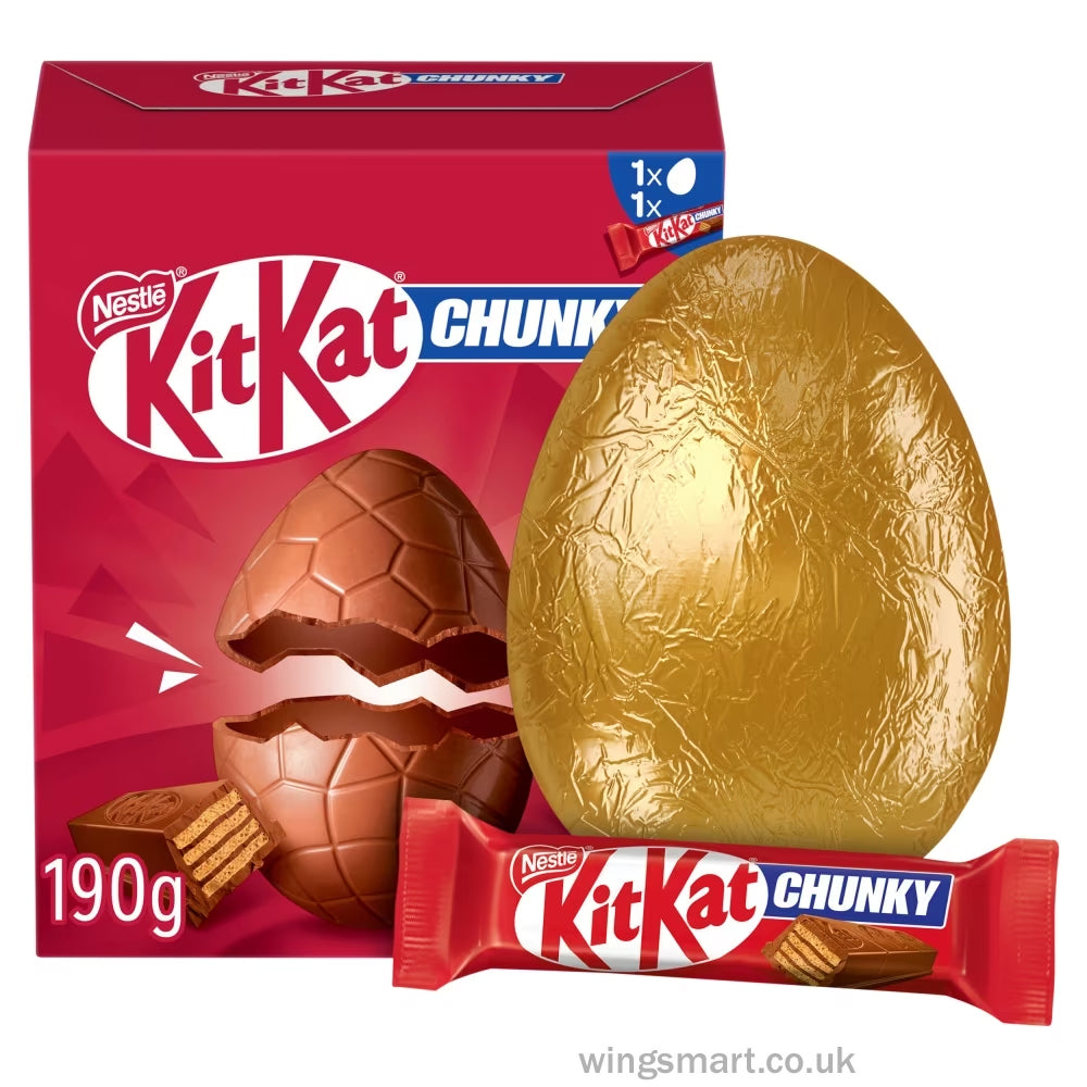 Kit Kat Chunky Milk Chocolate Large Easter Egg 190g