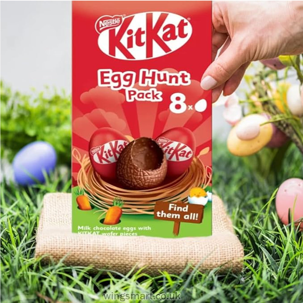 Kit Kat Milk Chocolate Easter Egg Hunt Box 120g