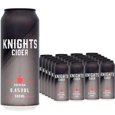 Knights Premium Cider 500ml (Pack of 24)
