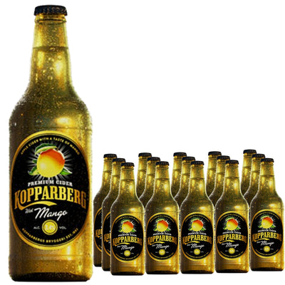 Kopparberg Premium Cider with Mango 500ml (Case of 15)