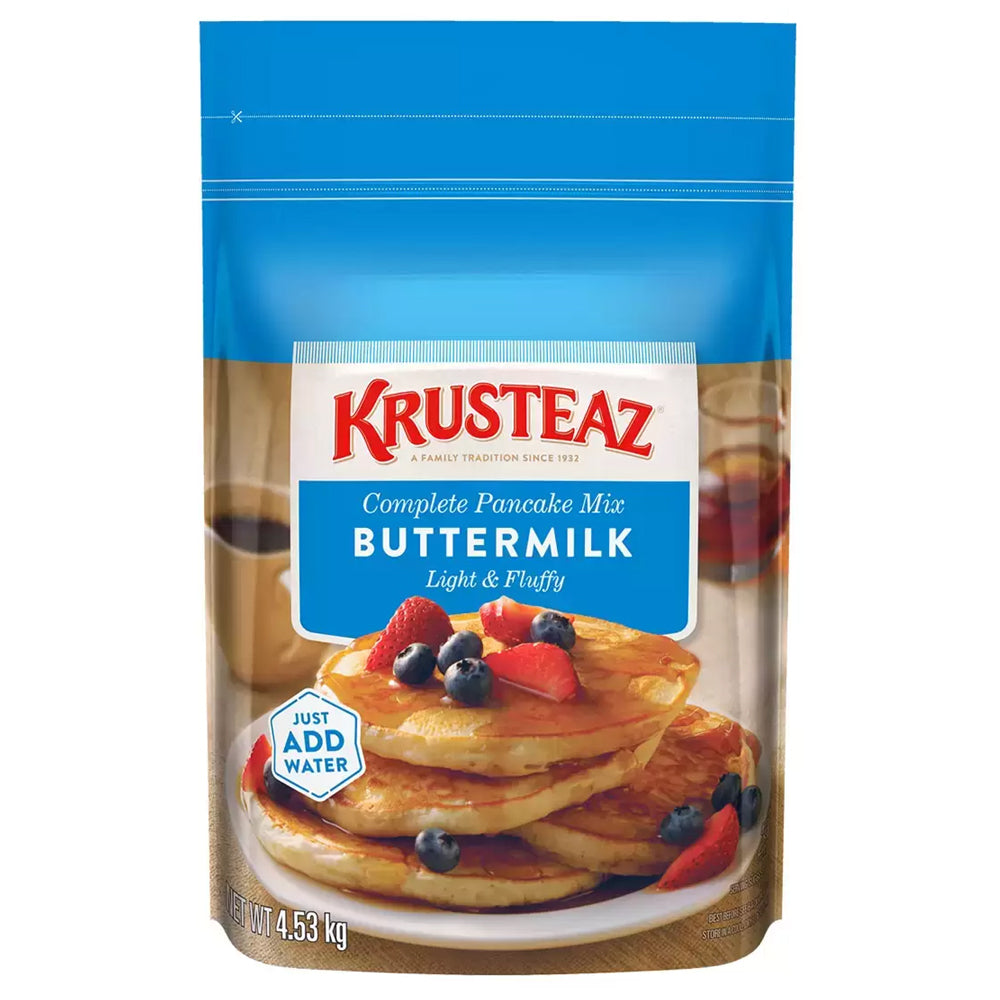 Krusteaz Buttermilk Complete Pancake Mix, 4.53kg