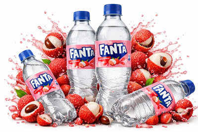 Fanta Lychee Flavoured Drink – 12 x 500ml Bottles - China Edition