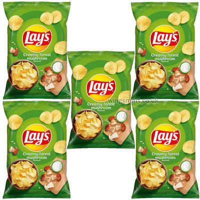 Lays Mushroom & Cream 130G