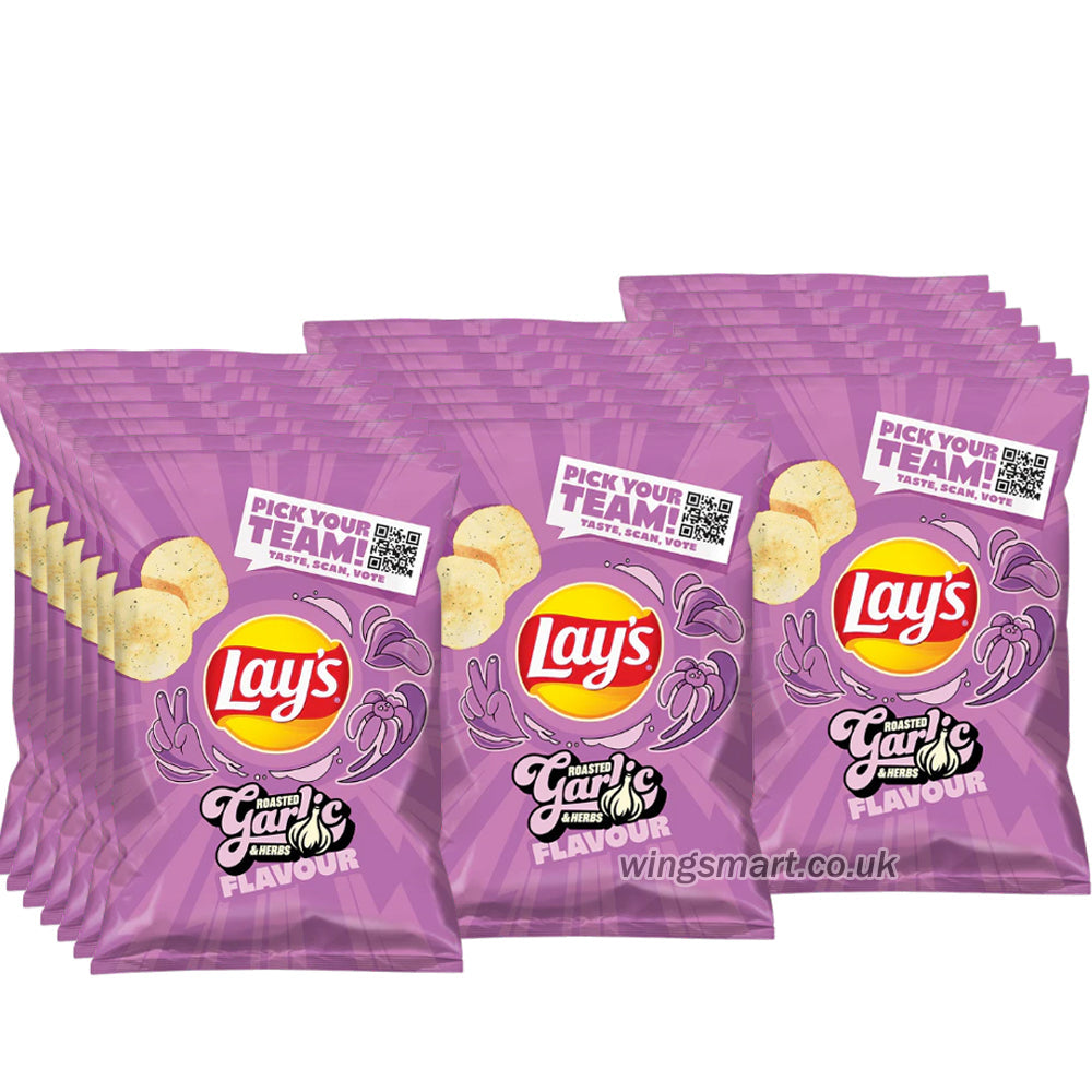 Lays Roasted Garlic & Herbs 130g WINTER SALE