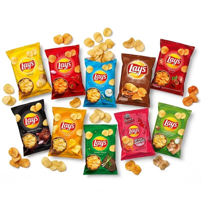 Lay’s Random Mixed Flavour Crisps 130g – Surprise Variety Snack Pack