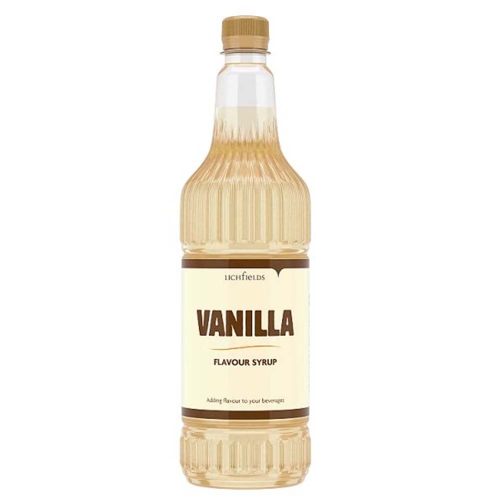 Lichfields Vanilla Flavour Syrup 1 Litre