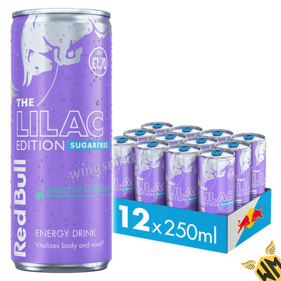 Red Bull Sugarfree Lilac Edition 250ml PMP