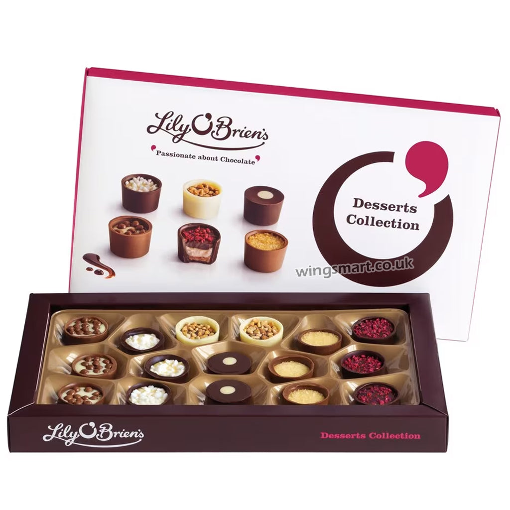 Lily O'brien's Desserts Collection Chocolate Gift Box 210g - WingsMart