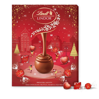 Lindt Lindor Milk Chocolate Christmas Advent Calendar 300g