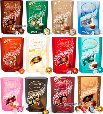 Indulge in Lindt Lindor: Irresistible Chocolate Truffles Collection (200g)