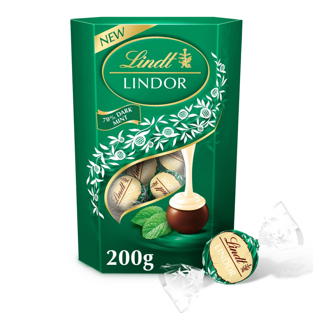 Indulge in Lindt Lindor: Irresistible Chocolate Truffles Collection (200g)