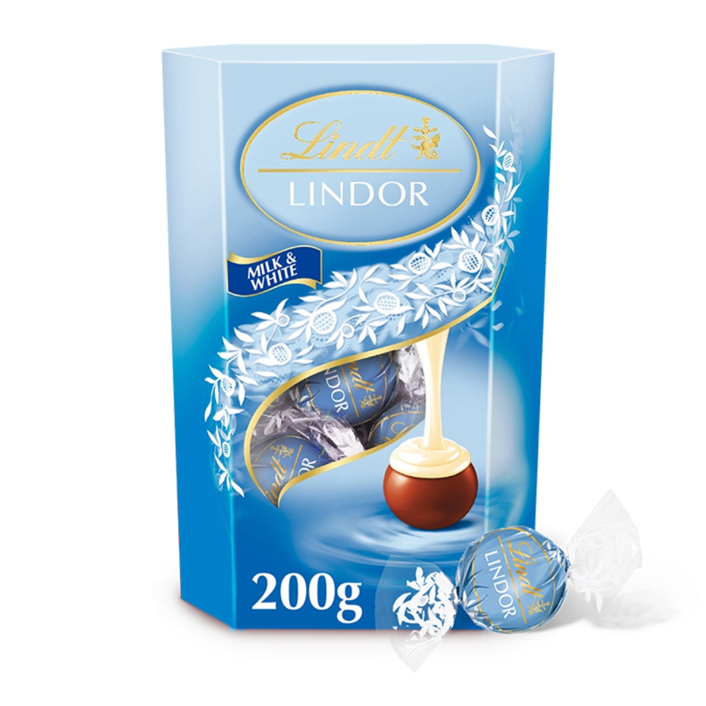 Indulge in Lindt Lindor: Irresistible Chocolate Truffles Collection (200g)