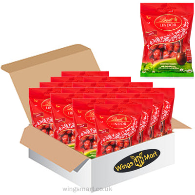Lindt Lindor Milk Chocolate Easter Mini Eggs Bag 80g