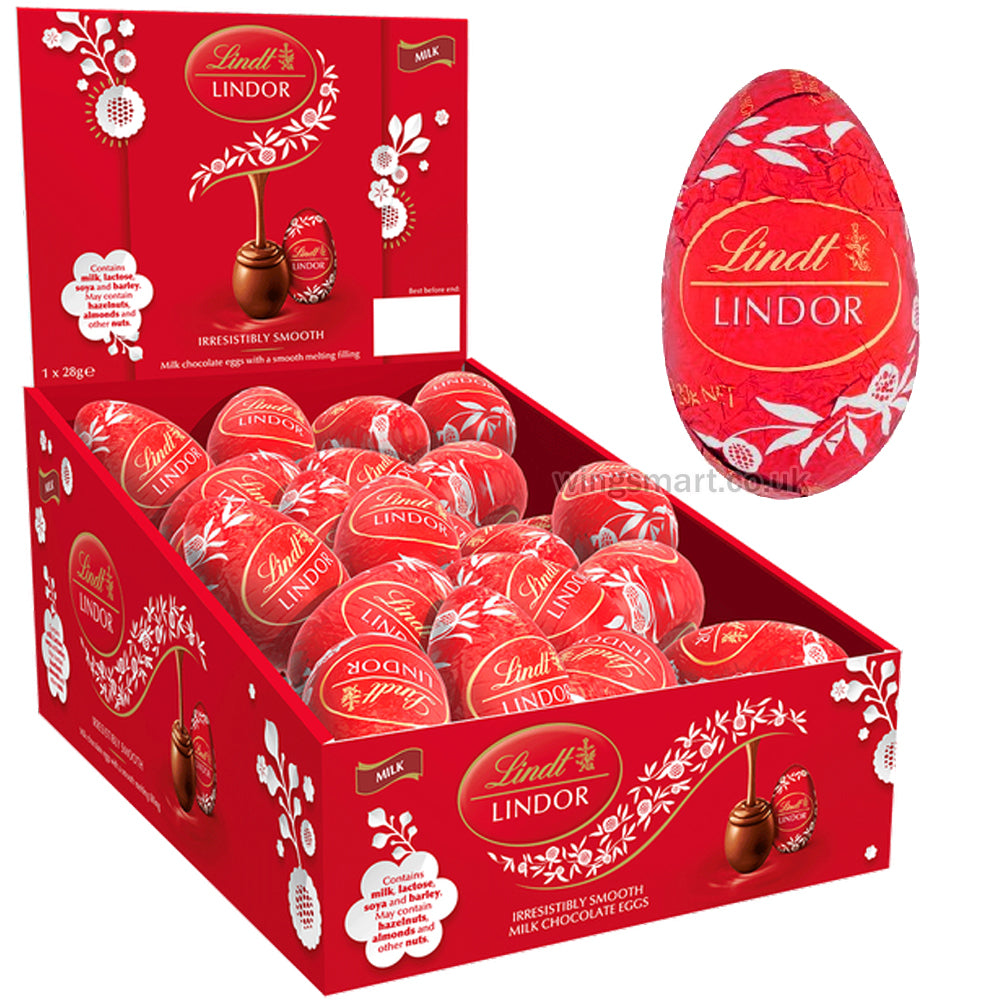 Lindt Lindor Milk Chocolate Egg 28g