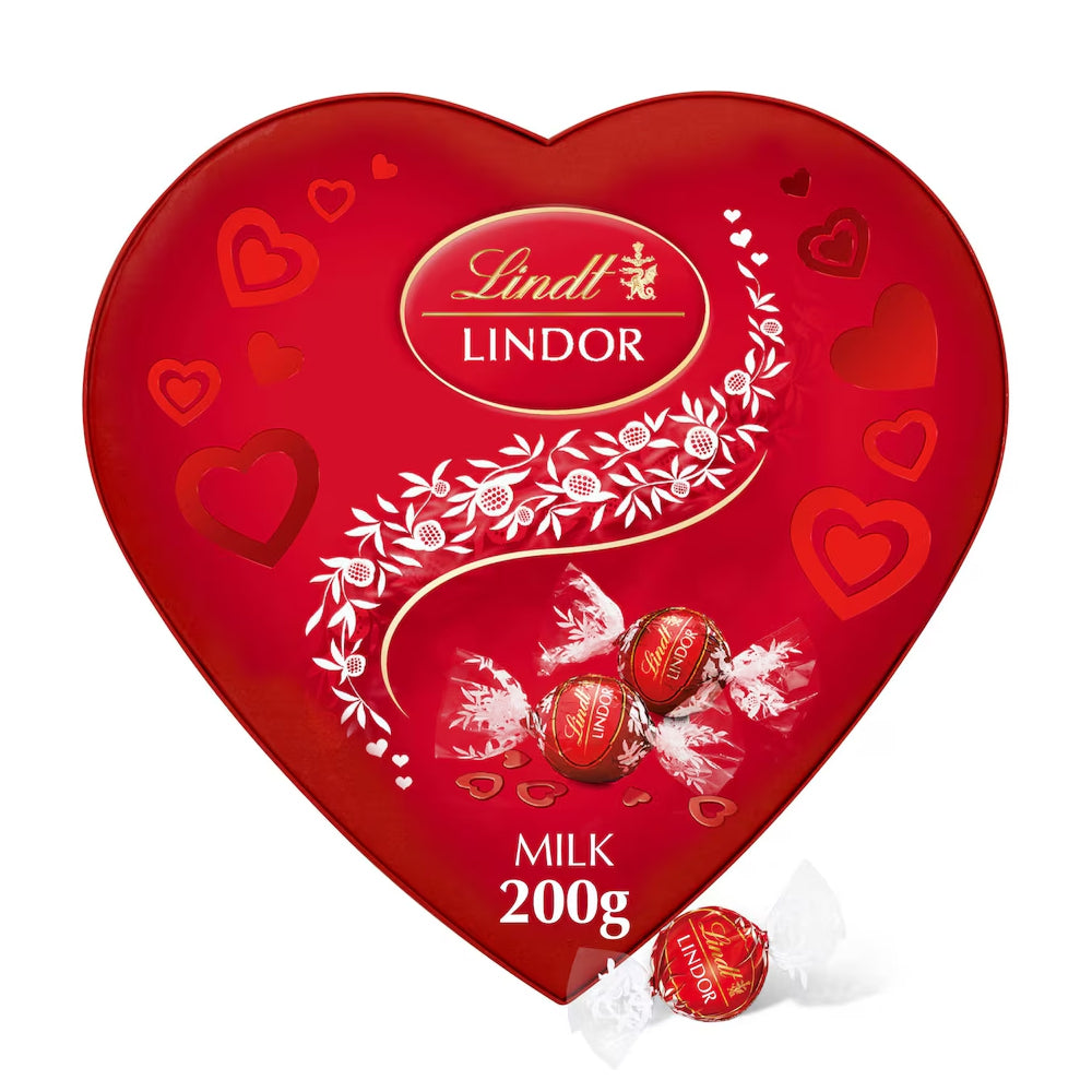 Lindt Lindor Milk Chocolate Heart 200G