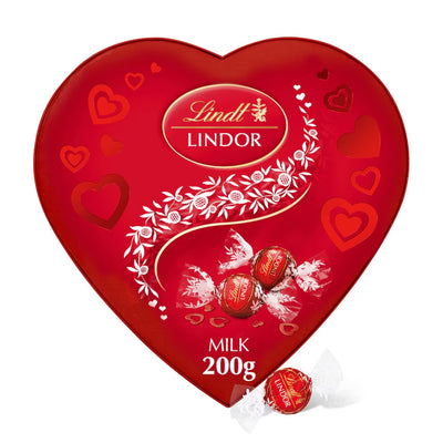 Lindt Lindor Milk Chocolate Heart 200G