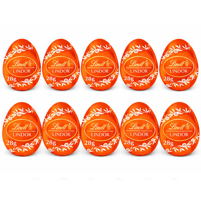 Lindt Lindor Filled Egg Milk Orange