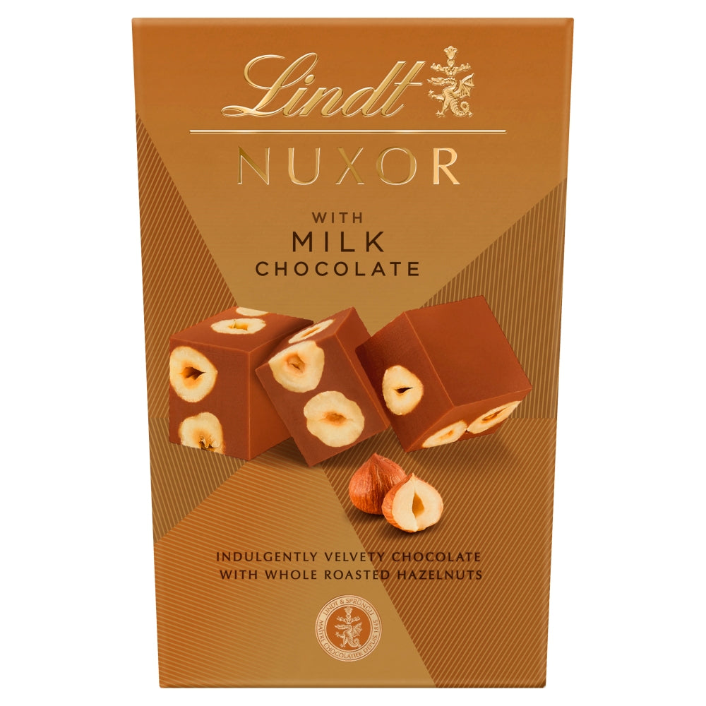 Lindt Nuxor Milk Chocolate and Roasted Hazelnuts Box 150g