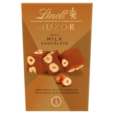 Lindt Nuxor Milk Chocolate and Roasted Hazelnuts Box 150g