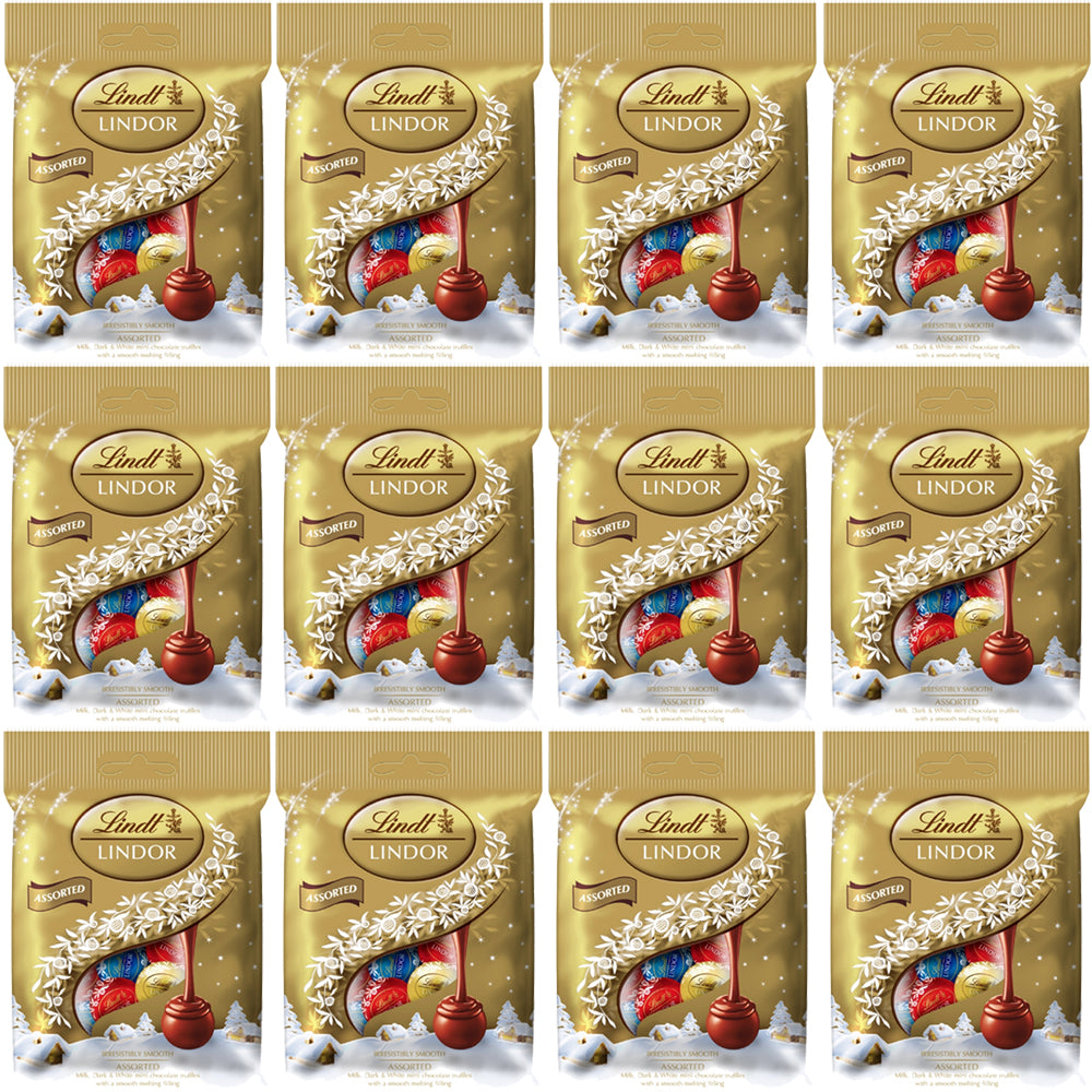 Lindt Lindor Assorted Mini Truffles Bag 80g