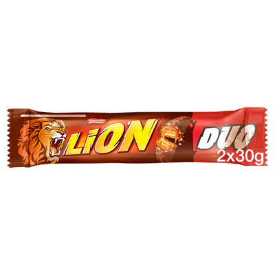 Lion Milk Chocolate Duo Bar 60g (Box of 28)