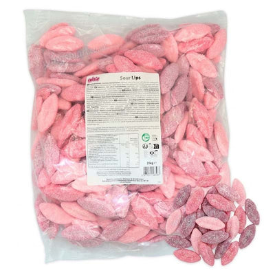 Frisia Sour Lips Vegan Sour Foam Sweets 2kg Bulk Bag