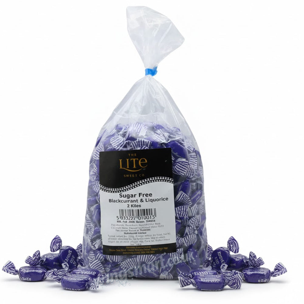 Lite Sugar Free Traditional Hard Boiled Sweets – 2kg Bulk Pack
