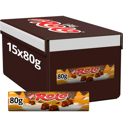 Little Rolo Milk Chocolate Giant Tube 80g (Box of 15)