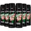 Lynx Body Spray Africa 6 x 200ml