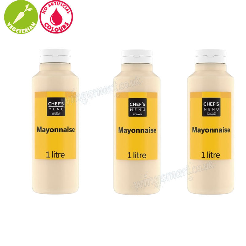 Mayonnaise Chef’s Menu 1L Creamy Rich Mayonnaise
