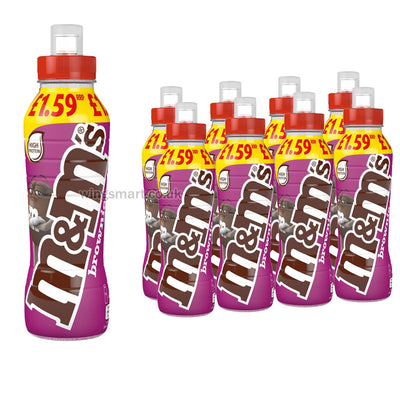 M&M Chocolate Brownie Milk 350ml (Pack of 8)
