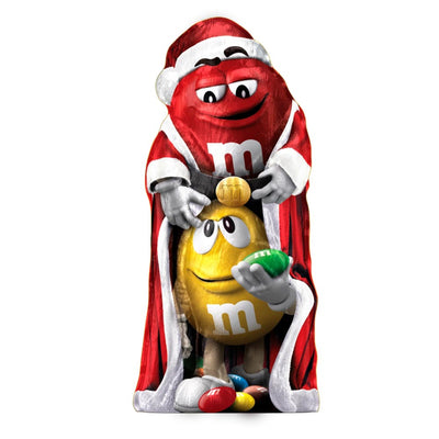 M&M's Milk Chocolate Santa with Mini M&M's 100g