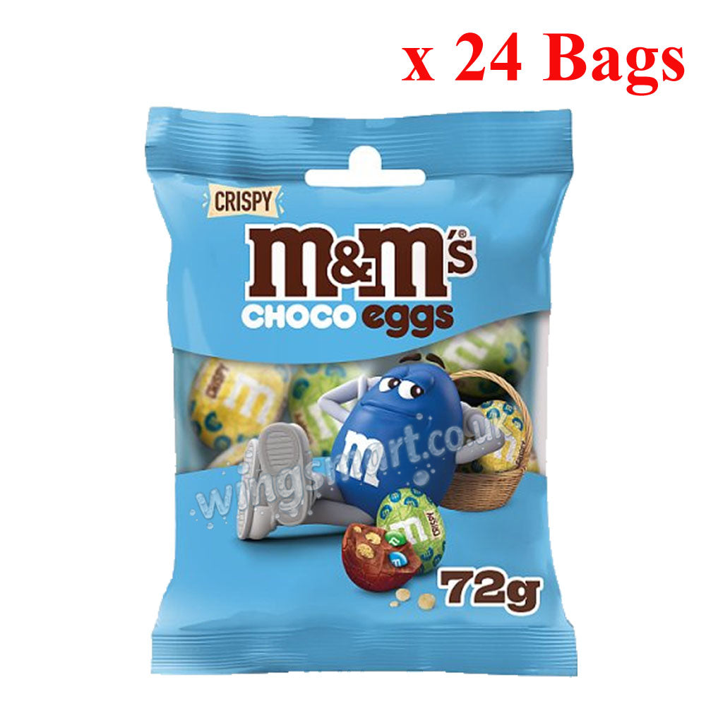 Easter Mini Eggs Assorted Collections Bags – Milk, White & Chocolate Orange Eggs (Full box)