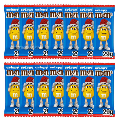 M&M's Crispy Milk Chocolate Christmas Santa Treat 29g