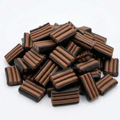 Maku Laku Stripes Chocolate Liquorice Sweets (1kg, 2kg & 3kg)