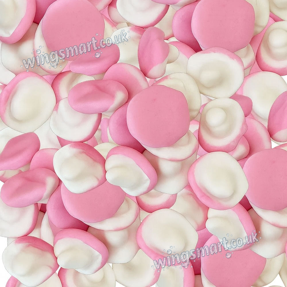 Mushrooms Foam Sweets Collections- Bubblegum Banana Caramel Swedish Caramel Pick and Mix