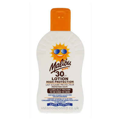 Malibu Kids Sun Lotion 200ml – SPF 30