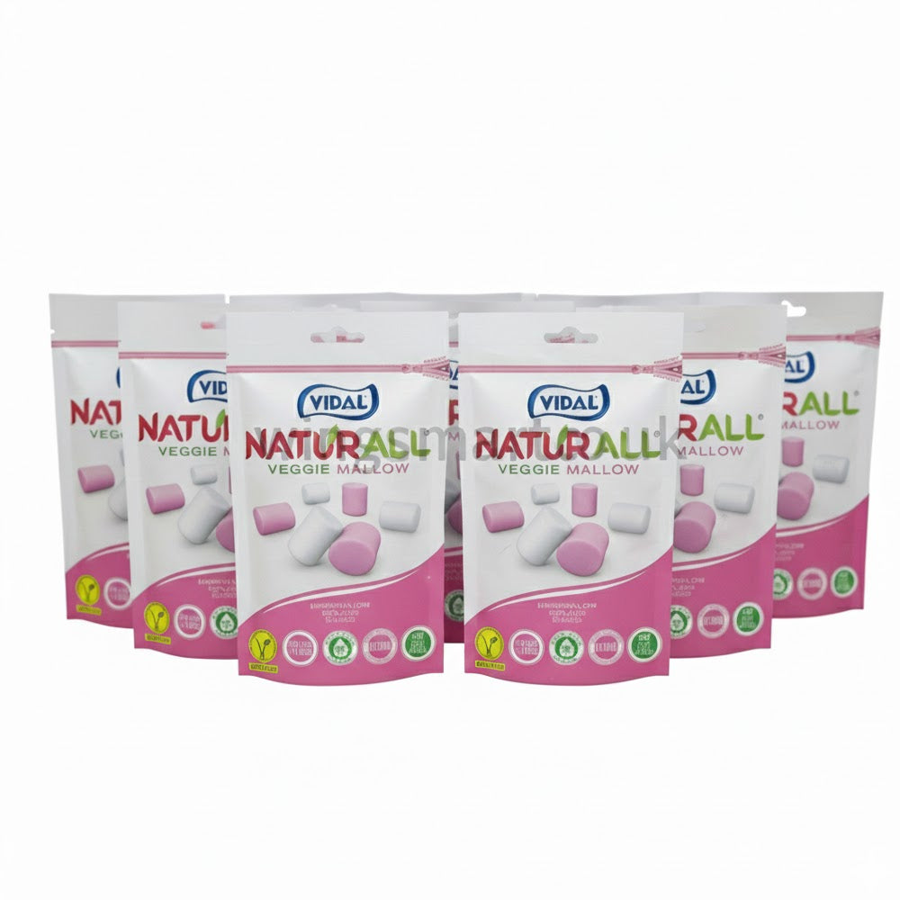 Vidal Naturall Veggie Mallows Pouch 90g