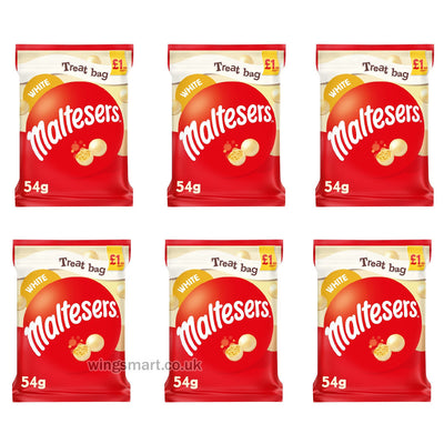 Maltesers White Chocolate & Honeycomb Bag 54g PMP