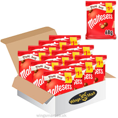 Maltesers Milk Chocolate & Honeycomb Bites Treat Bag PMP 68g