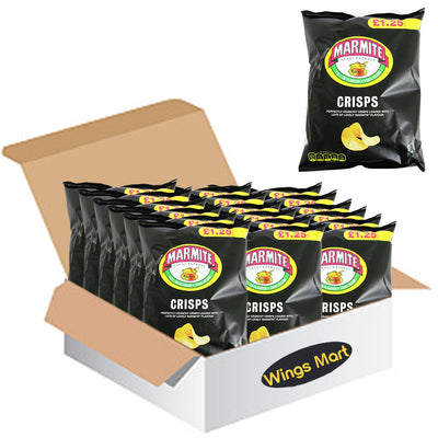 Marmite Crisps PMP 65g (18 Bags)