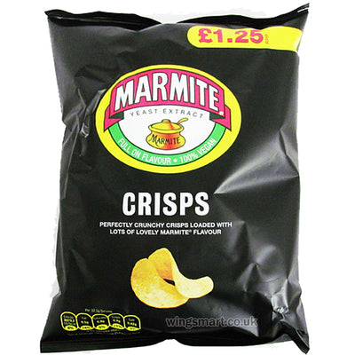 Marmite Crisps PMP 65g (18 Bags)