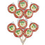 McAdams Super Sour Apple Lollipop 75g