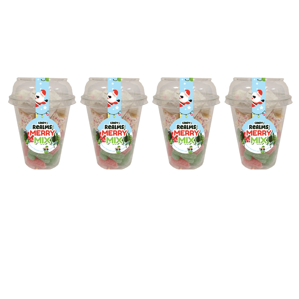 Candy Realms Merry Mix Candy Cup 195g