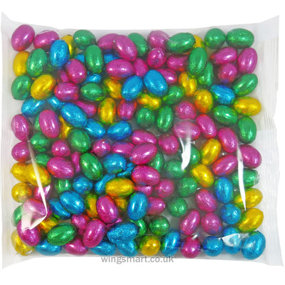 Milk Chocolate Foiled Mini Eggs Bag 1kg