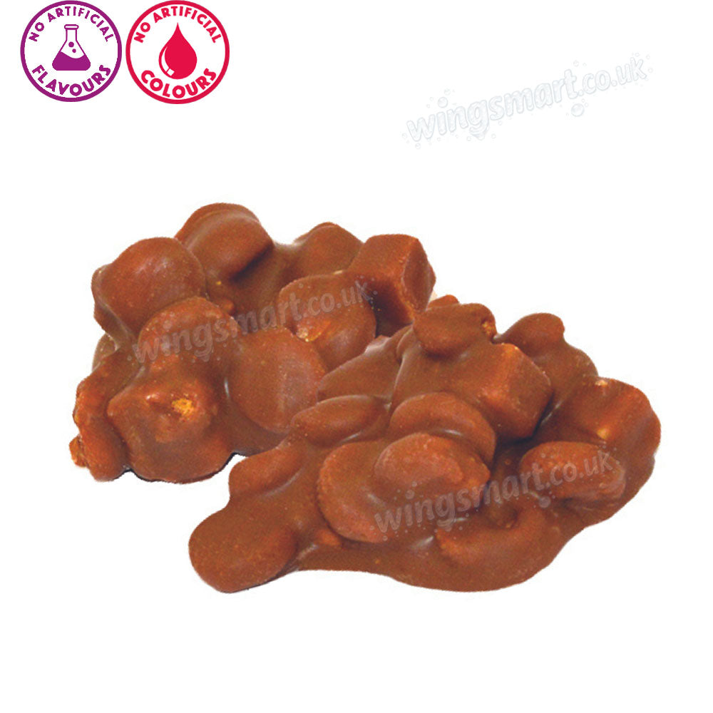 Kingsway Assorted Chocolate Clusters 2kg Box – Peanut, Coconut, Cookie & Fudge, Apple Pie & Salted Caramel
