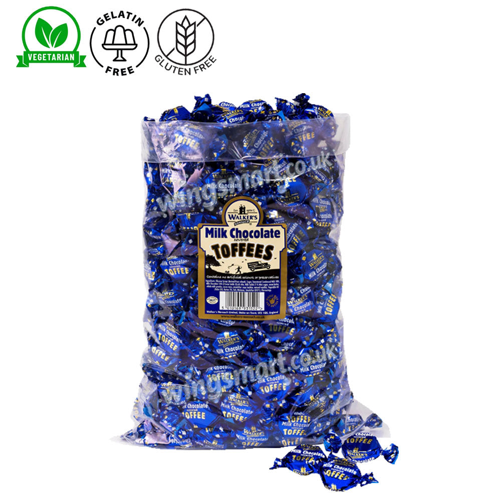 Walker’s Nonsuch Assorted Toffees & Eclairs 2.5kg Mixed Classic Toffee Selection