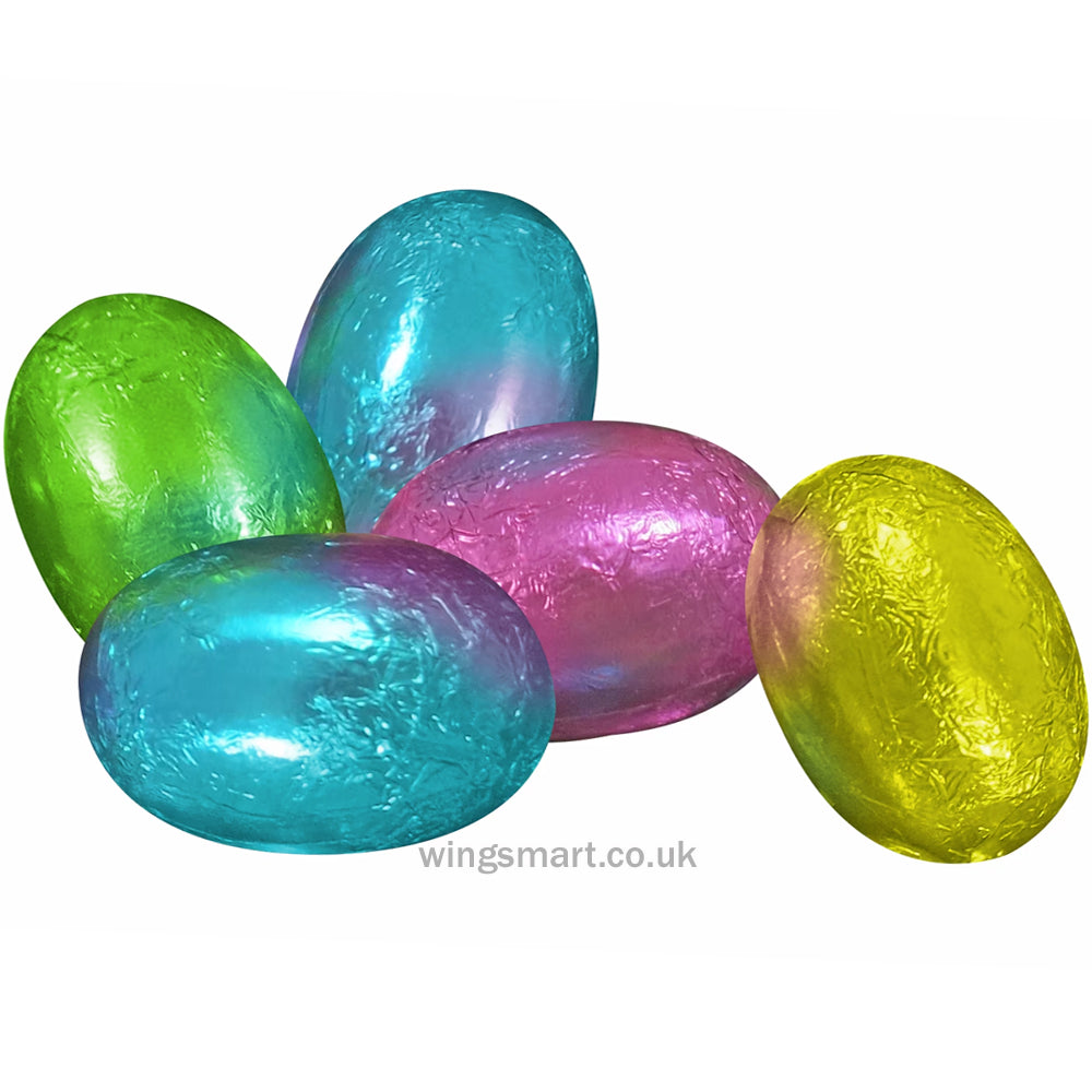 Milk Chocolate Foiled Mini Eggs Bag 1kg